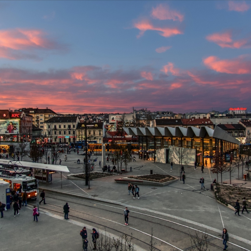 In the Heart of Buda: Széll Kálmán square